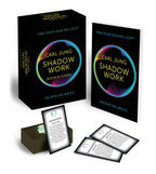 Carl Jung 'Shadow Work' book and cards set on a white background