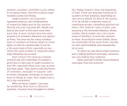 Text page with angel numbers discussion on a white background