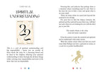 Card with 'Spiritual Understanding' text and symbols on a white background