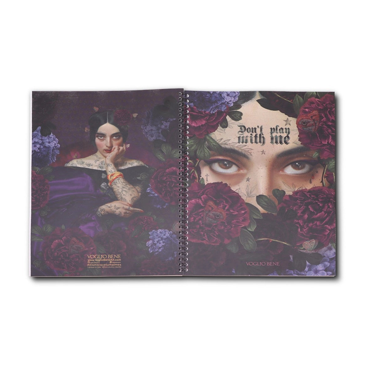 A4 Spiral Notebook Clementine 60 Pages