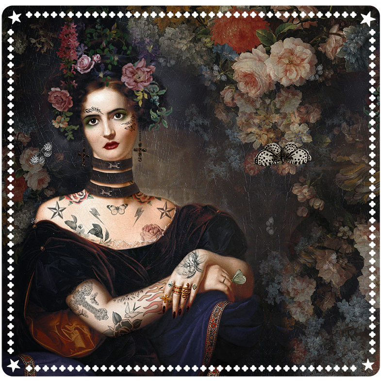 Loulou Tarot Mat