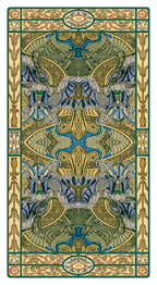 Decorative card with intricate patterns and colors