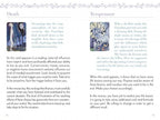 Card from a tarot or oracle deck with illustrations and text on 'Death' and 'Temperance'.