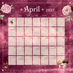 2027 Seasons of the Witch Wall Calendar