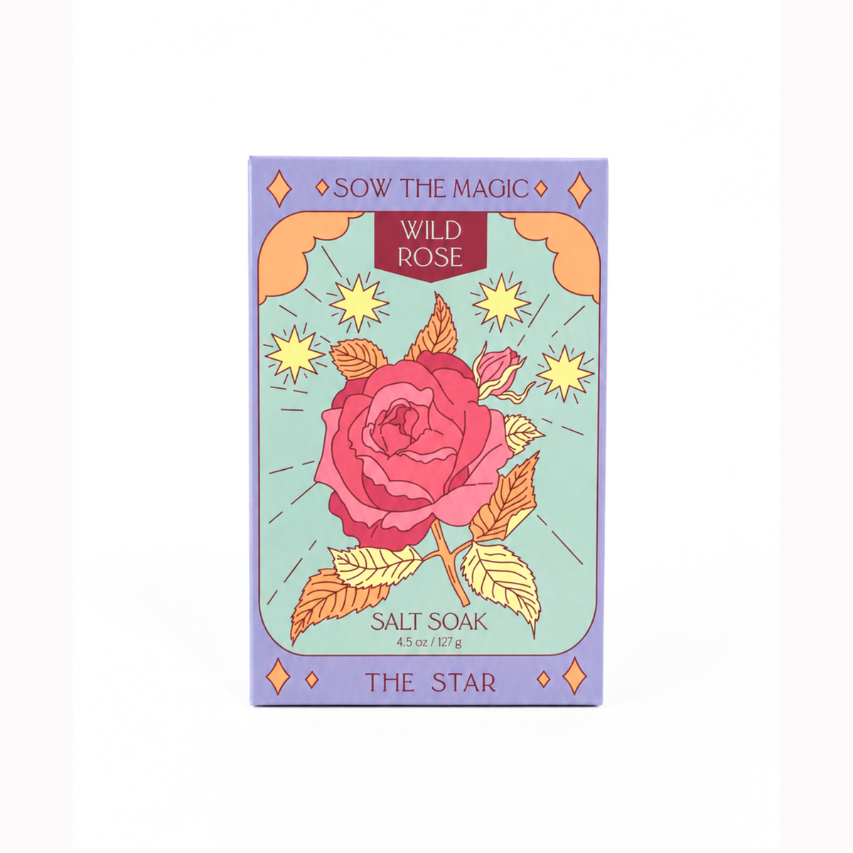 The Star Salt Soak in Wild Rose