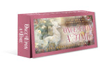 Book box with 'Once Upon a Time' design featuring a unicorn and text.