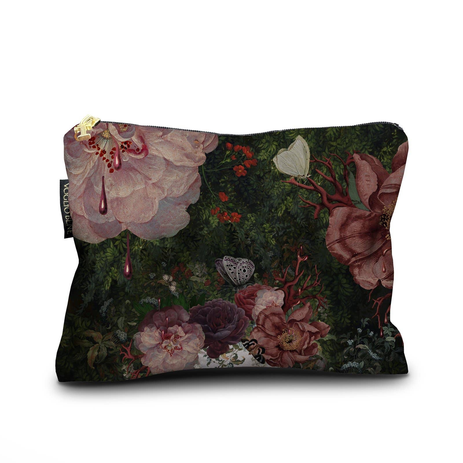 Gaia Velvet Pouch by Voglio Bene