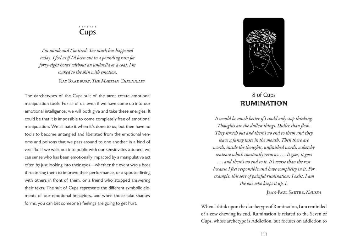 Shadow Seer Tarot by Maja D'Aoust: Flashcards; 256 pages / English