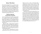 Text page from Midnight Magic tarot card guidebook with instructions and explanations, pages 13-14