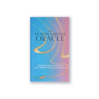 Book titled 'The Modern Nirvana Oracle' with a colorful cover on a white background