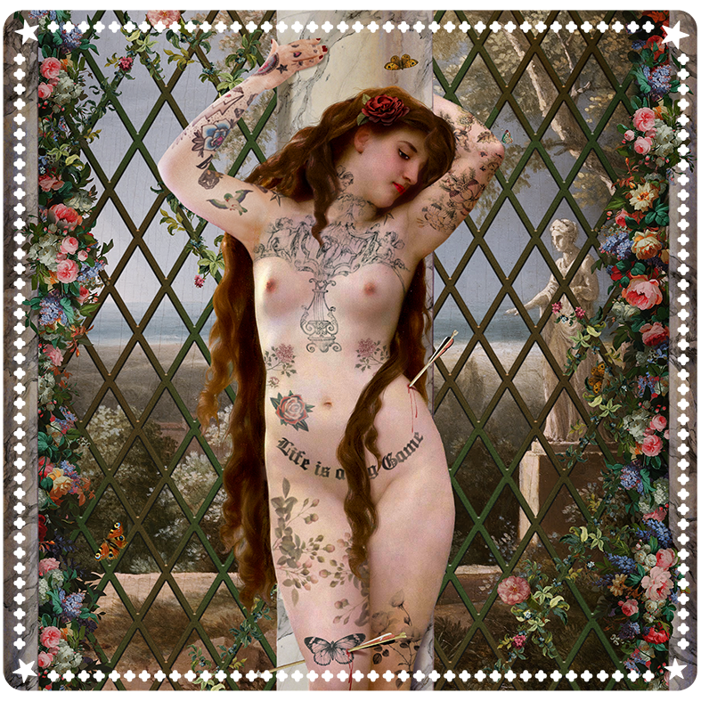 Saint Sebastian's Tarot Mat
