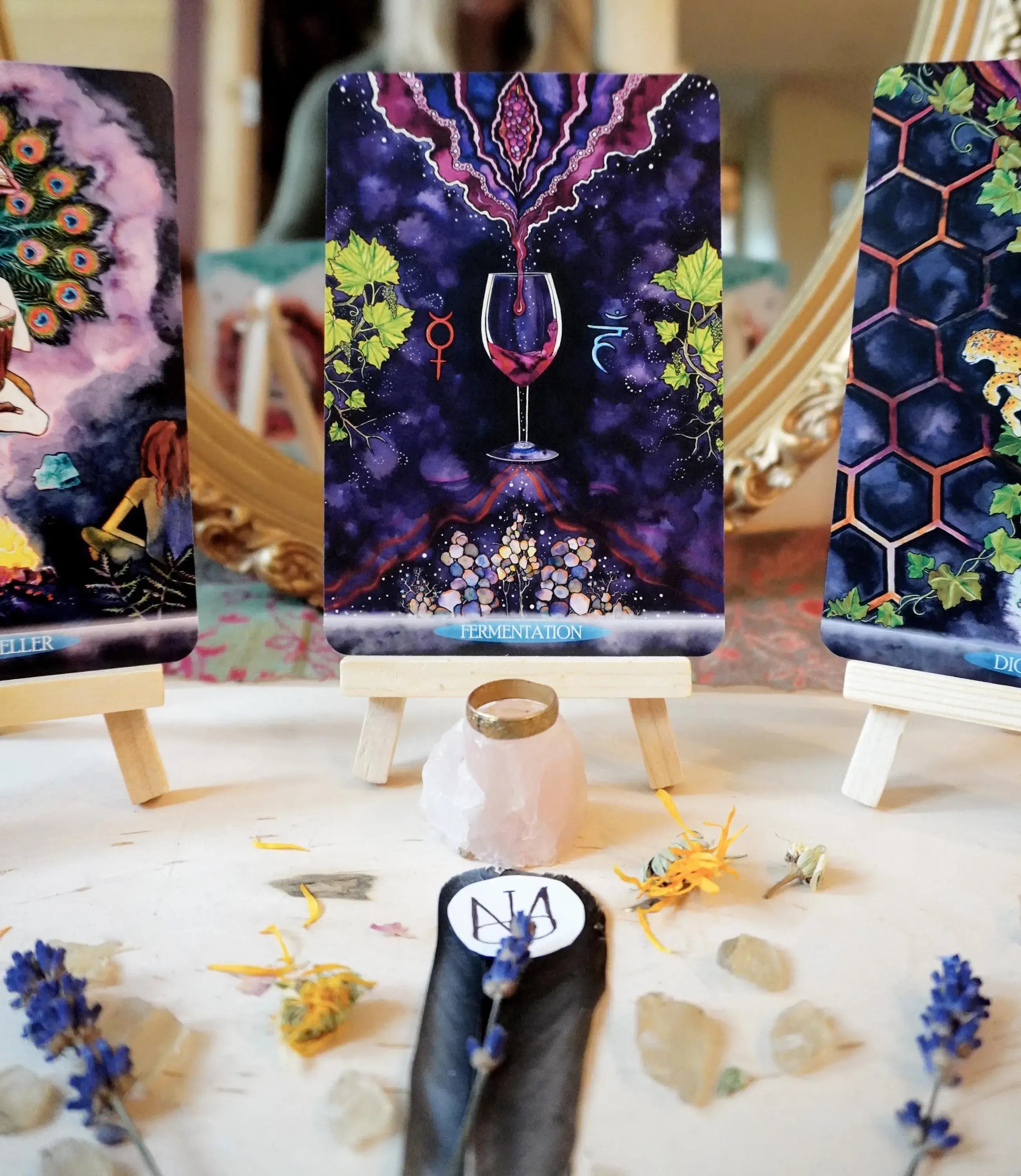 The Alchemical Self Altar and Oracle Deck