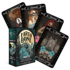 Earth Bone Oracle cards with their packaging on a white background
