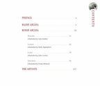 Table of contents for a book or publication with chapter titles and page numbers.