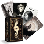 Tarot Chimera card set with tarot cards and box on a white background