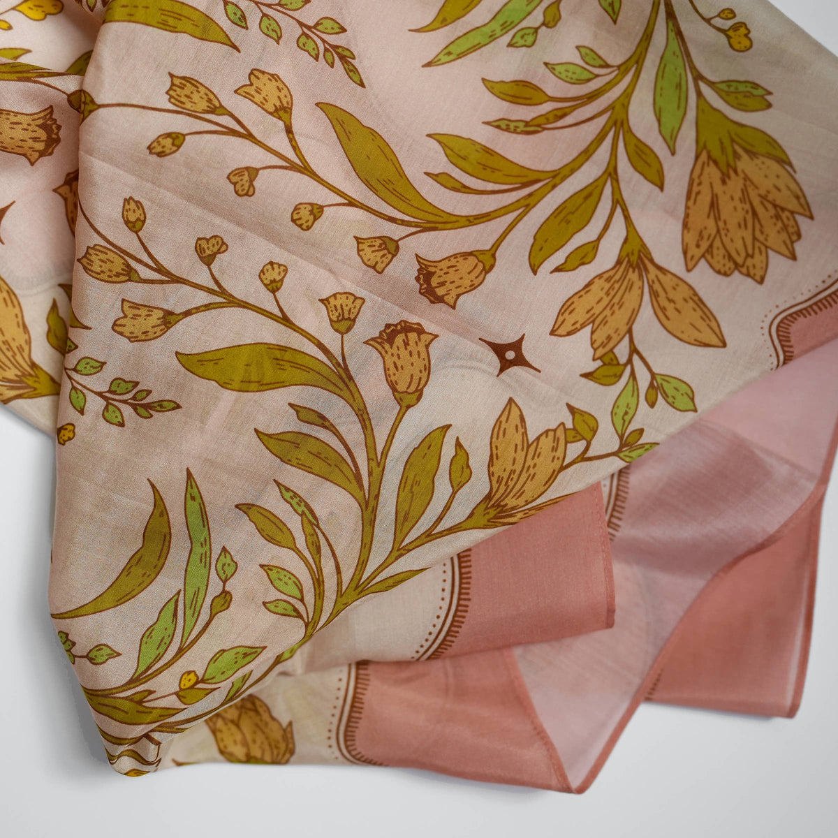 SILK COTTON SCARF | Meadow Reverie