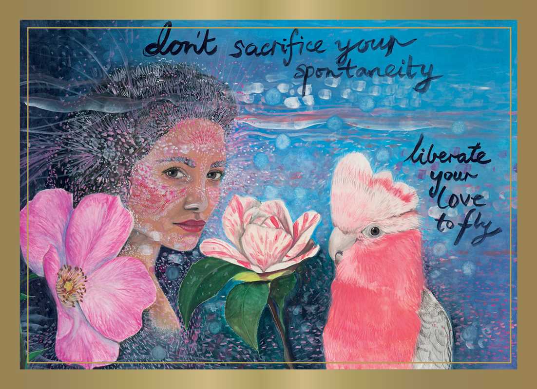 Unfurling Goddess Inspiration Cards