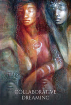 Artistic depiction of a woman with abstract elements and text 'Collaborative Dreaming' at the bottom.