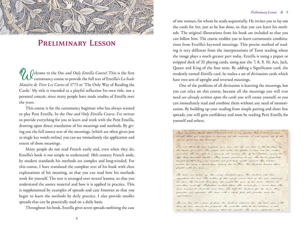 Textbook page with 'Preliminary Lesson' title and text on a white background