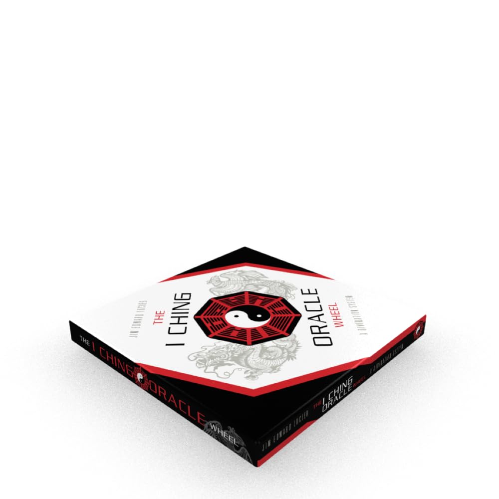 Hexagonal packaging of The I Ching Oracle on a white background