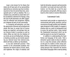 Text pages from a book discussing psychological theory and Lenormand cards.