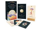 Lunar Abundance Reflection Cards set with cards, guidebook, and box on a white background