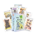 Collection of Tarot cards from 'The Tarot of Oz' with various illustrations on a white background.