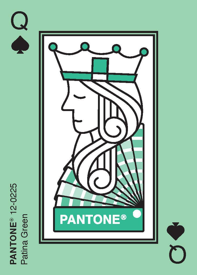 Pantone Color Spectrum Playing Cards