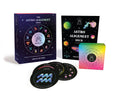 Astro Alignment Deck packaging with cards and guidebook on a white background