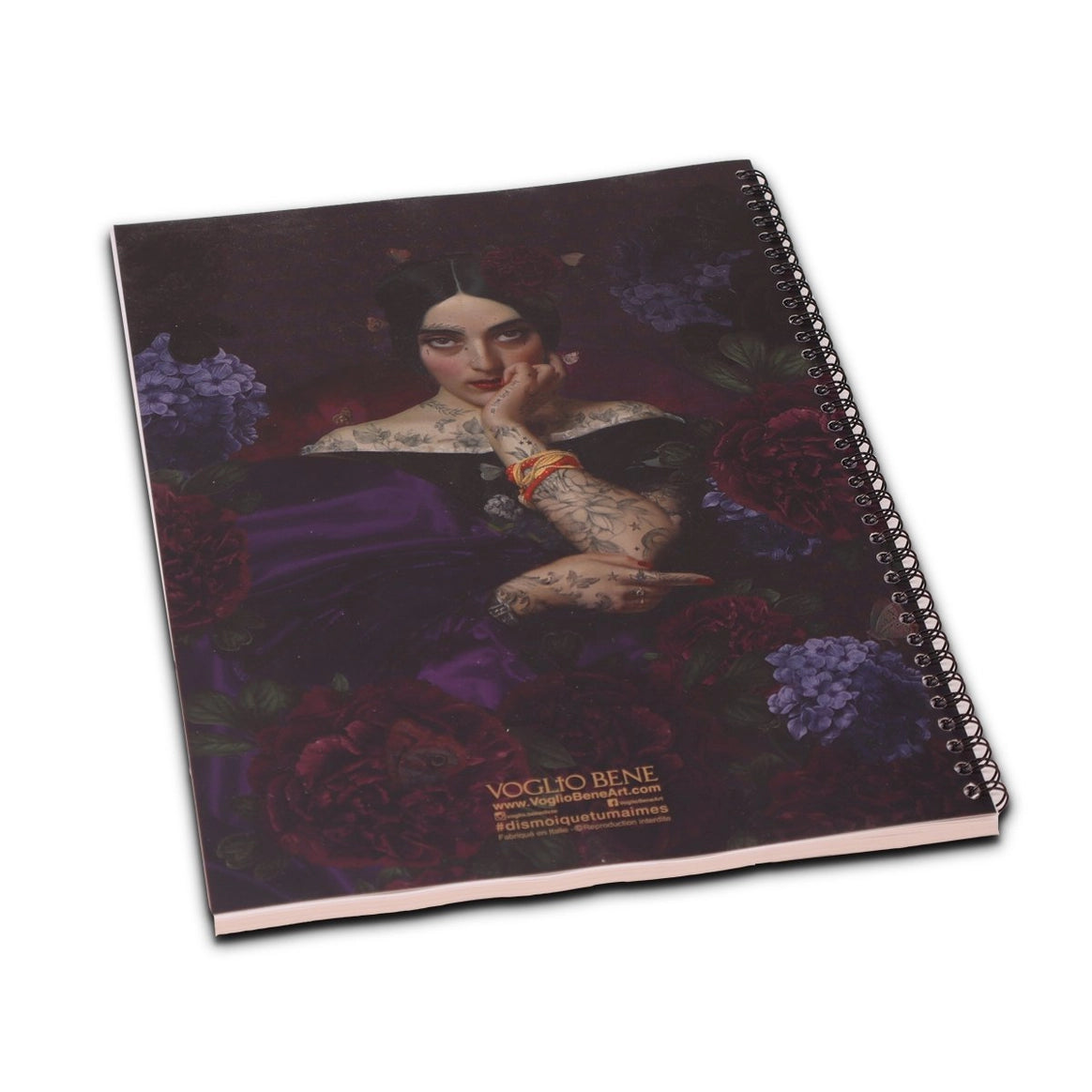 A4 Spiral Notebook Clementine 60 Pages
