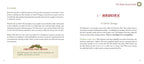 A printed page from a book or booklet titled 'The Major Iramanic Cards' with a reading section on the left and a card description for '1 - Magician' on the right. The page has a cream background with black text and a small red title accent.