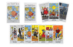 RPG Tarot Deck with colorful illustrations on a white background