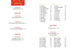 Table of contents for a book or manual with chapter headings and page numbers.