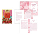 Goddess of Love Tarot packaging with tarot cards and booklet on a white background