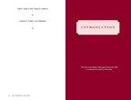 Book page with text on a red and white background