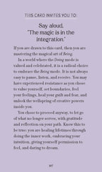 Card with motivational text on a purple background