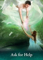 Fairy Card with text that says 'Ask for Help'