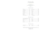 Table of contents for a book or document on tarot cards with card types listed.
