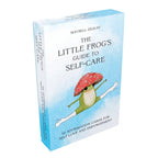 Card deck packaging titled 'The Little Frog's Guide to Self-Care' on a white background