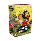 Mystical Medleys vintage cartoon tarot box with colorful design on a white background