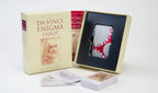 Da Vinci Enigma Tarot set with cards and box on a white background