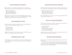 Instructions for various life situations on a white background