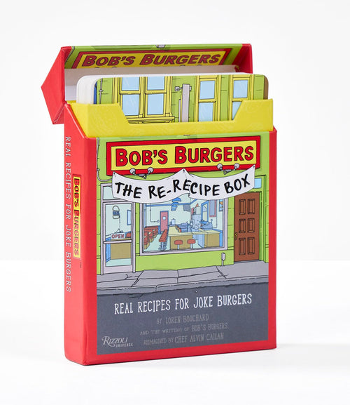 Bob's Burgers themed book with colorful cover design on a white background