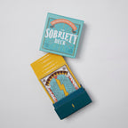 Sobriety Deck card game packaging on a light gray background