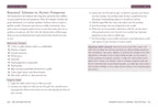 Page from a book or manual on botanical spells for attracting prosperity.
