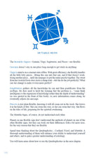 Page from a book or document about astrological signs, specifically focusing on mutable signs with a blue symbol.