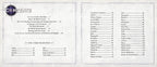 Table of contents from a book or manual with card meanings and categories listed.