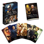 Legends, Heroes, and Villains Oracle set with cards and guidebook on a white background