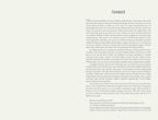 Foreword text on a white background