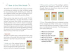 Instructions on how to use an oracle deck with cards displayed and text explaining usage.